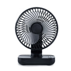 Imagen del producto del ventilador de escritorio recargable compacto D606