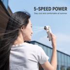F03 digital display handheld fan – product detail view 7