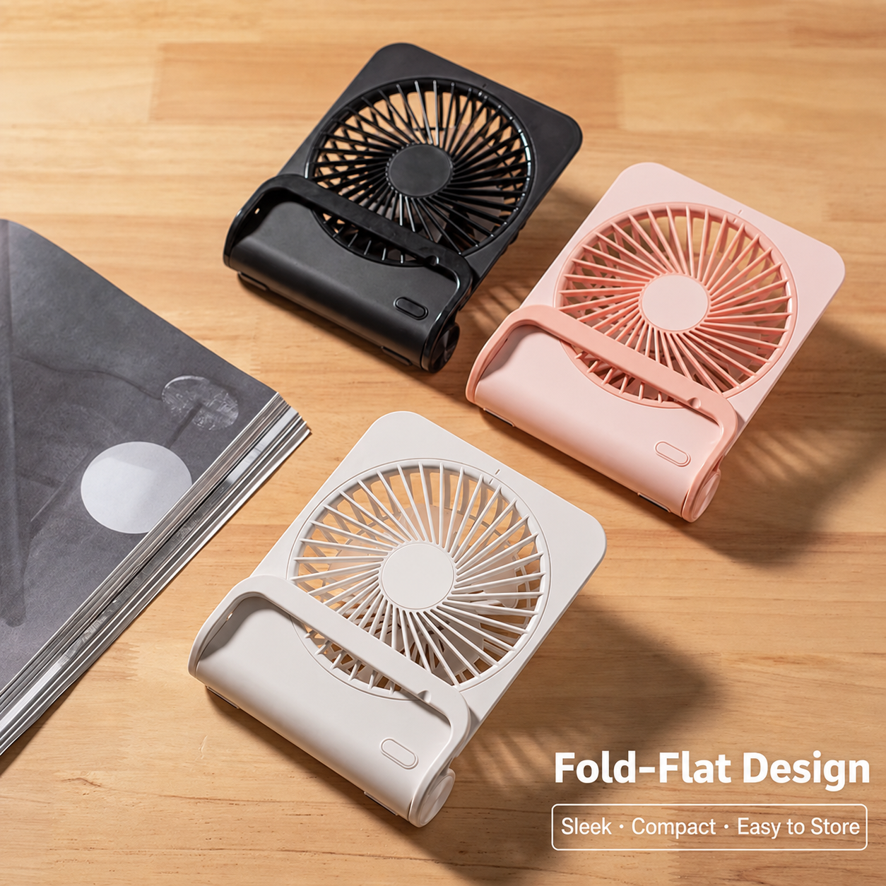 Ventilador portátil recargable N602 1800mAh - vista detallada del producto 3