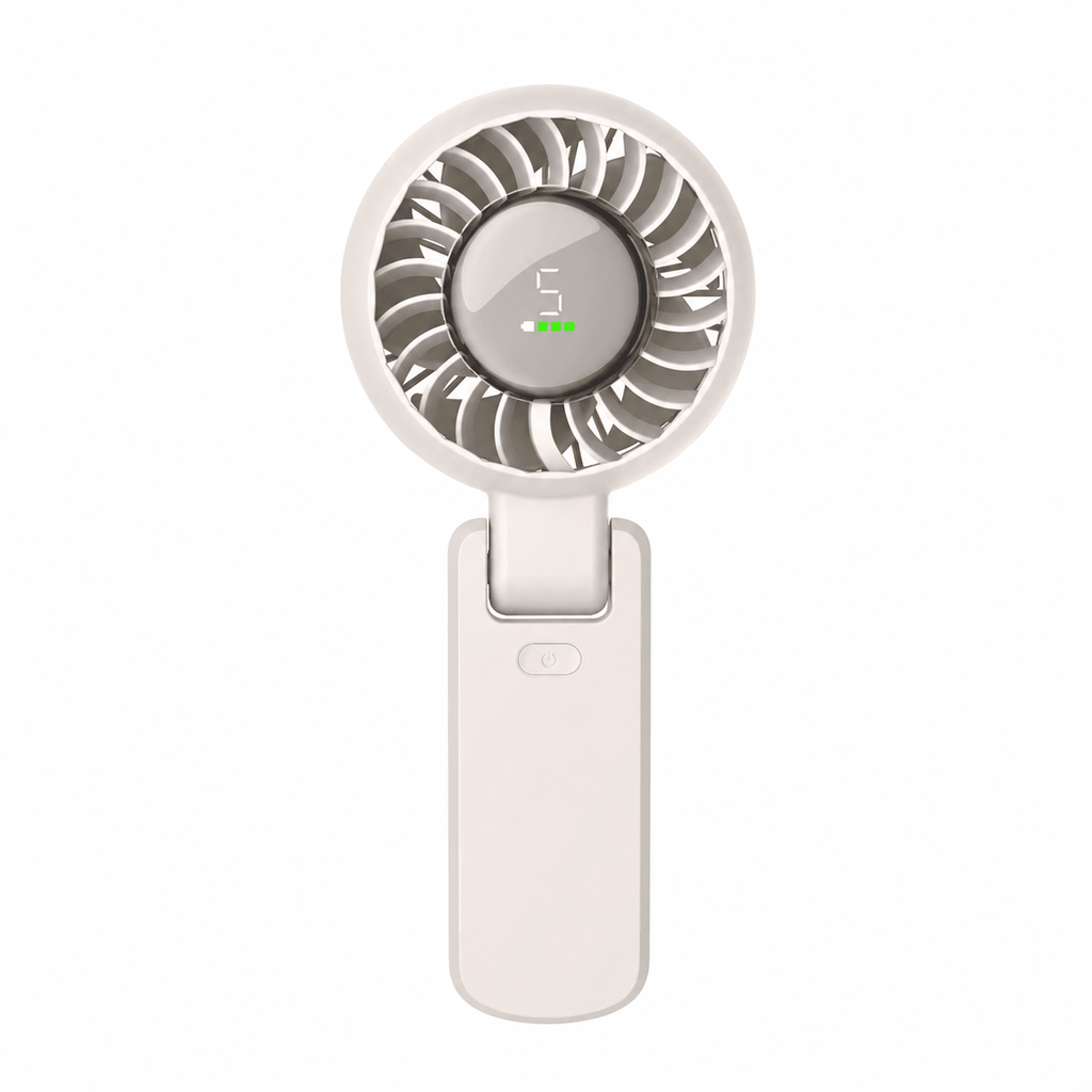 H20 Foldable Digital Display Handheld Fan – tingnan ang detalye ng produkto 3