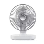 Imagen del producto del ventilador de escritorio recargable D77