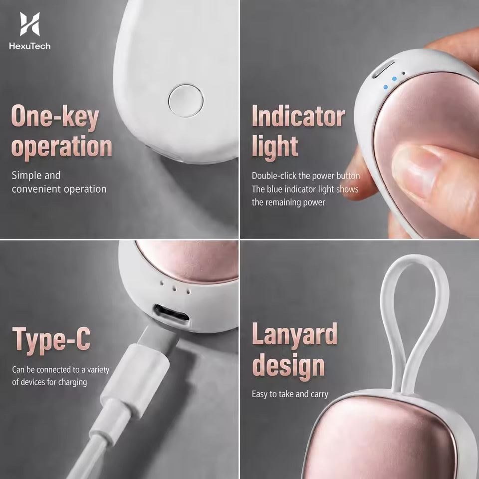 H25 Portable Rechargeable Electric Hand Warmer