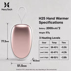 H25 Portable Rechargeable Electric Hand Warmer