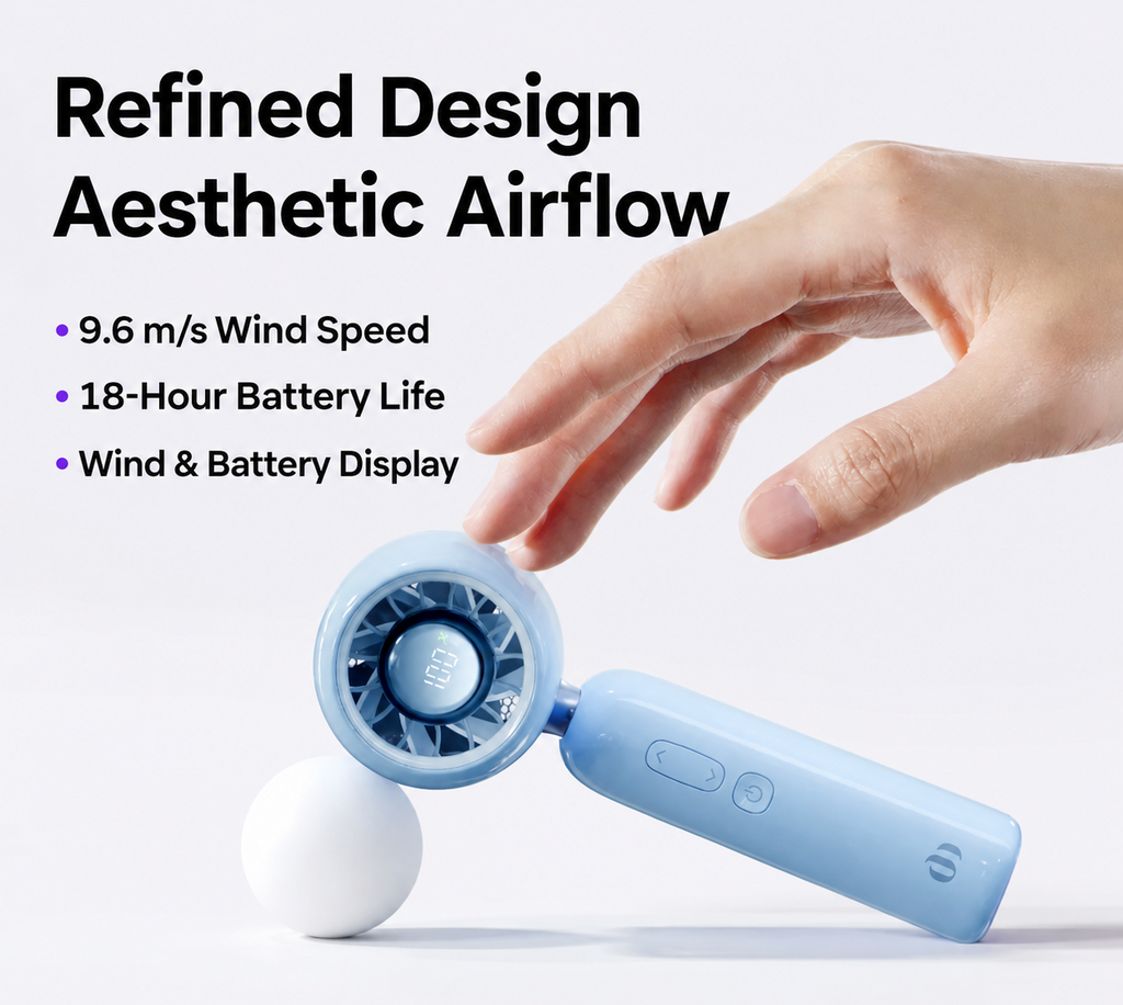 Ventilador portátil de refrigeración M03 Plus - vista detallada del producto 5