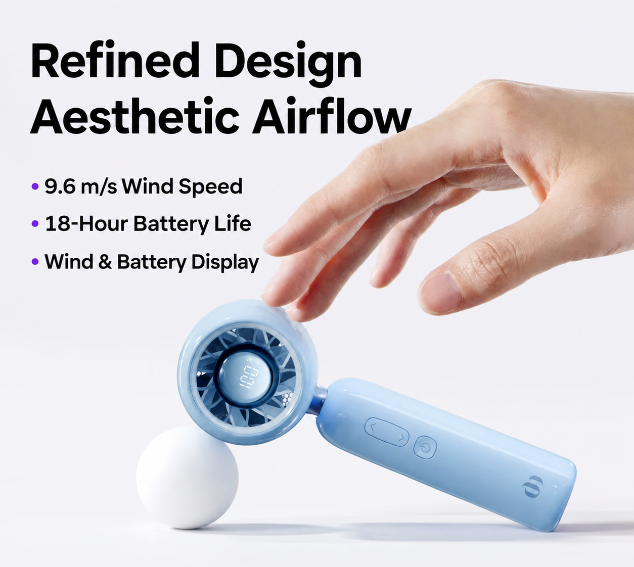 Ventilador portátil de refrigeración M03 Plus - vista detallada del producto 5