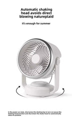 Ventilador circulador de aire de escritorio compacto N701Y: vista detallada del producto 4