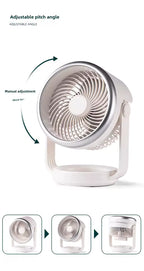 Ventilador de escritorio recargable N701 3600mAh - vista detallada del producto 6