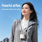 H13 Compact Rechargeable Portable Fan – product detail view 9