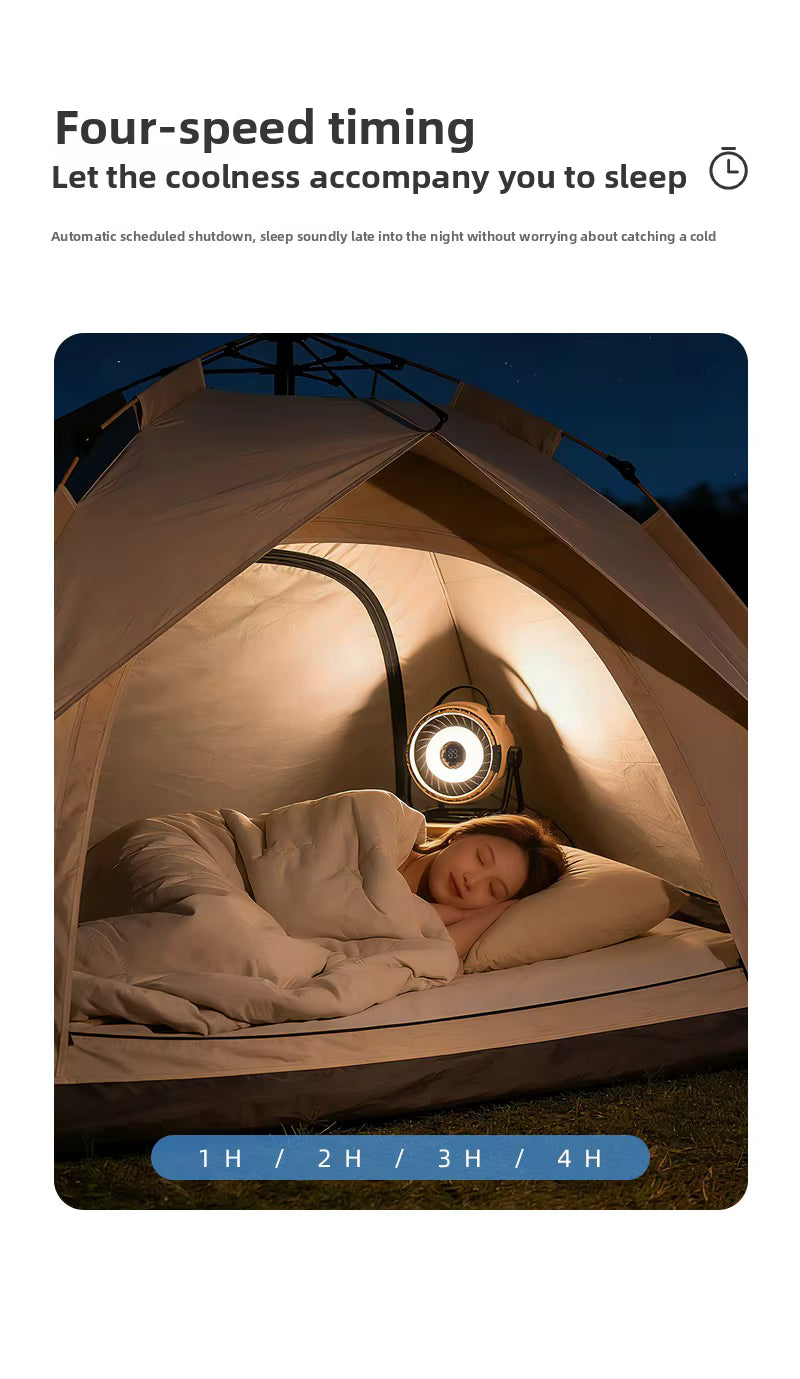 Ventilador de camping recargable H10Y 20000mAh – vista detallada del producto 8