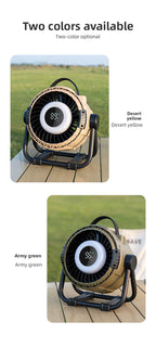 Ventilador de camping recargable H10Y 20000mAh – vista detallada del producto 9